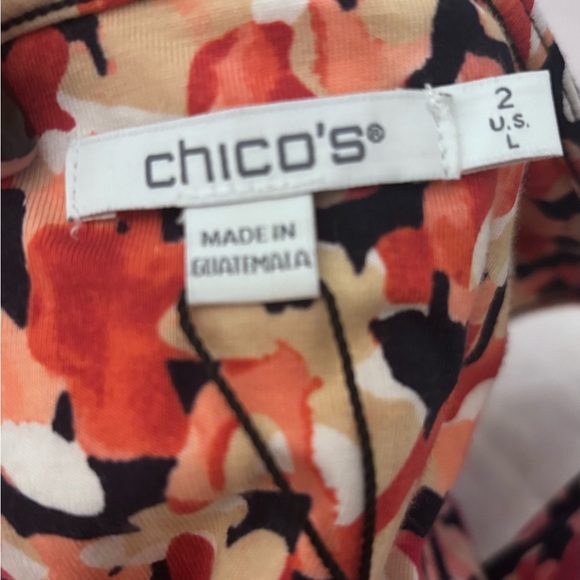 C- Chicos Floral Print square neck Tank Top NWT - Picture 17 of 17